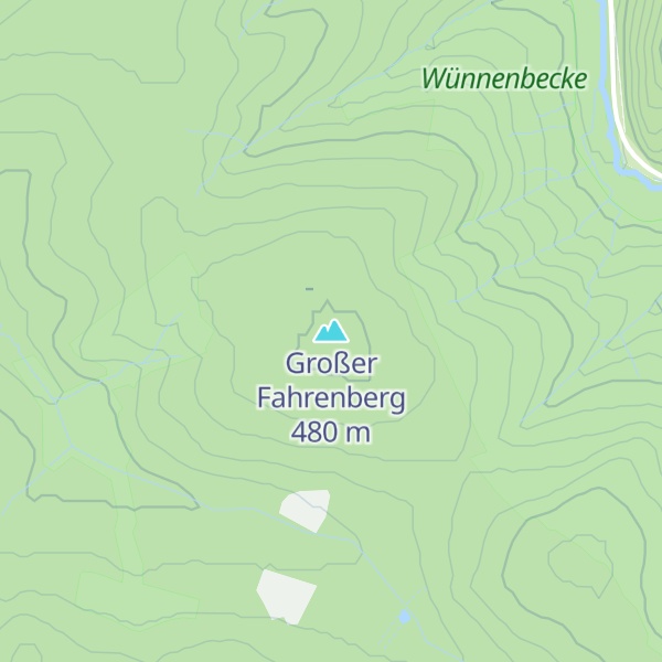 Map of Großer Fahrenberg