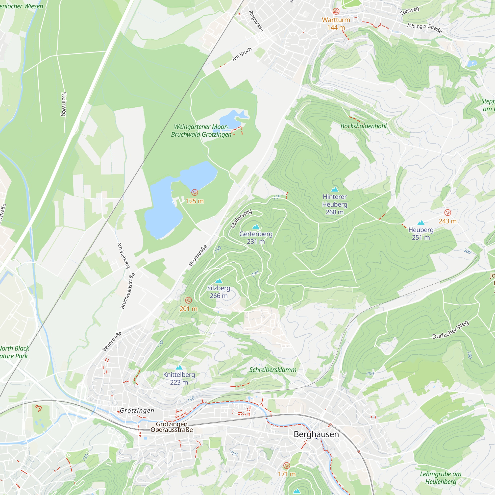 Max Gessmann Hütte map