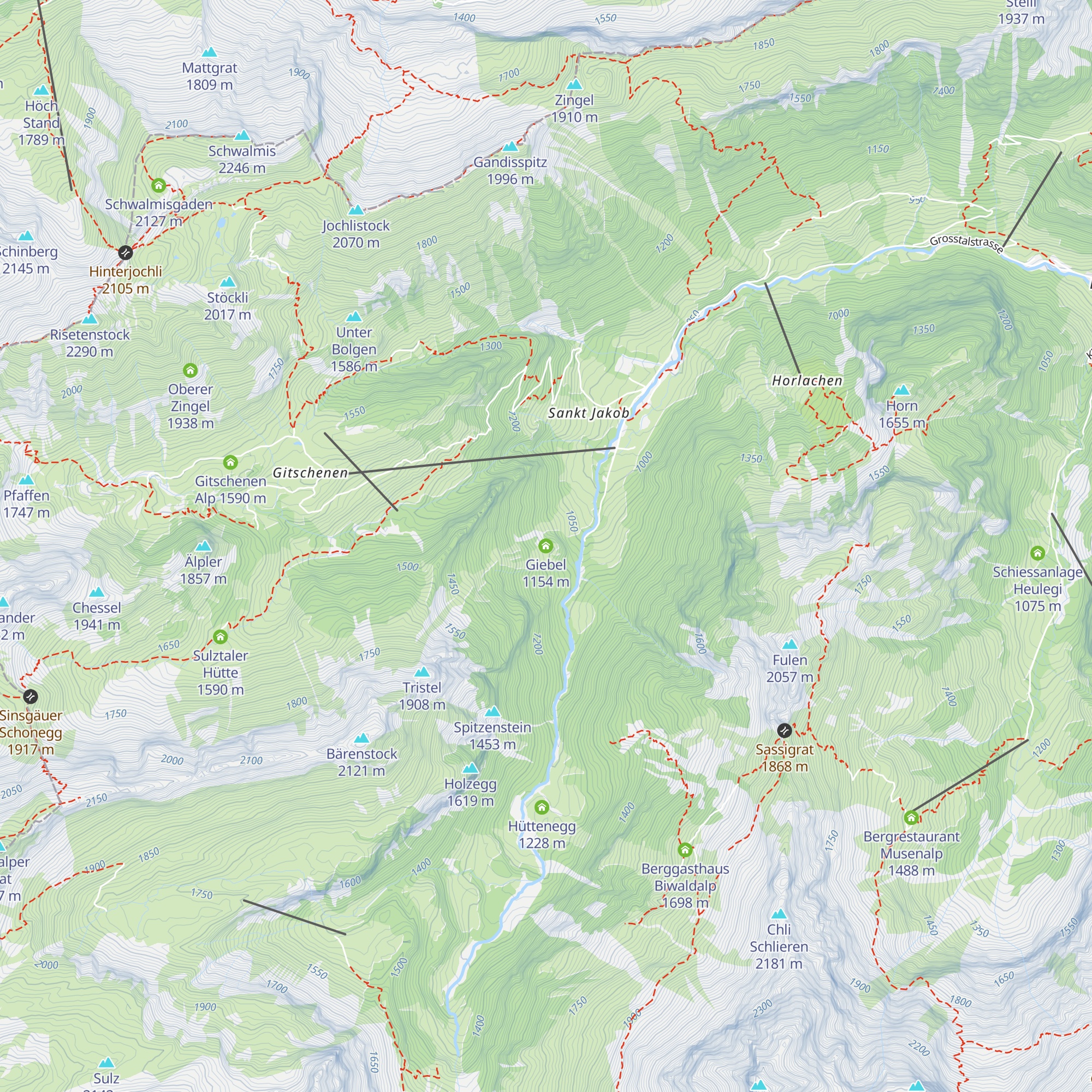 Giebel map
