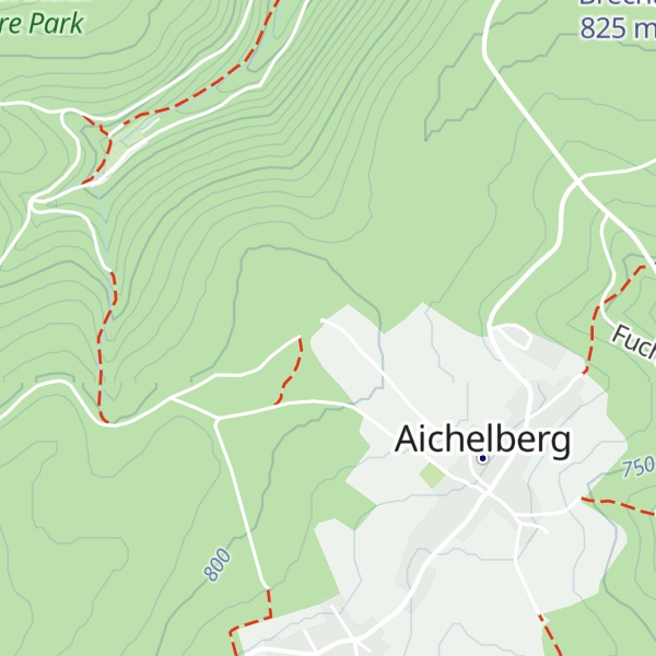 Map of Fliegerhütte MBV Bad Wildbad