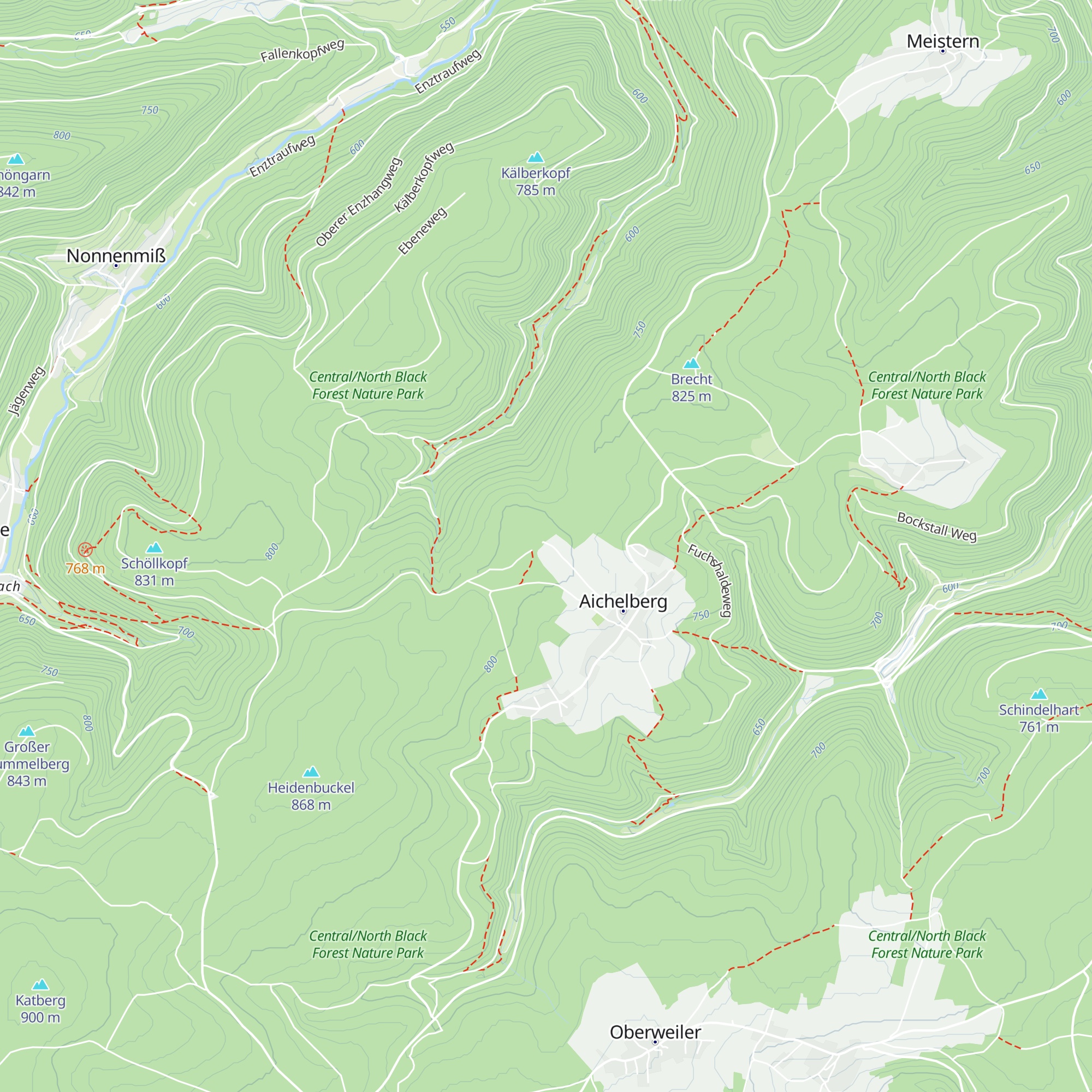 Fliegerhütte MBV Bad Wildbad map