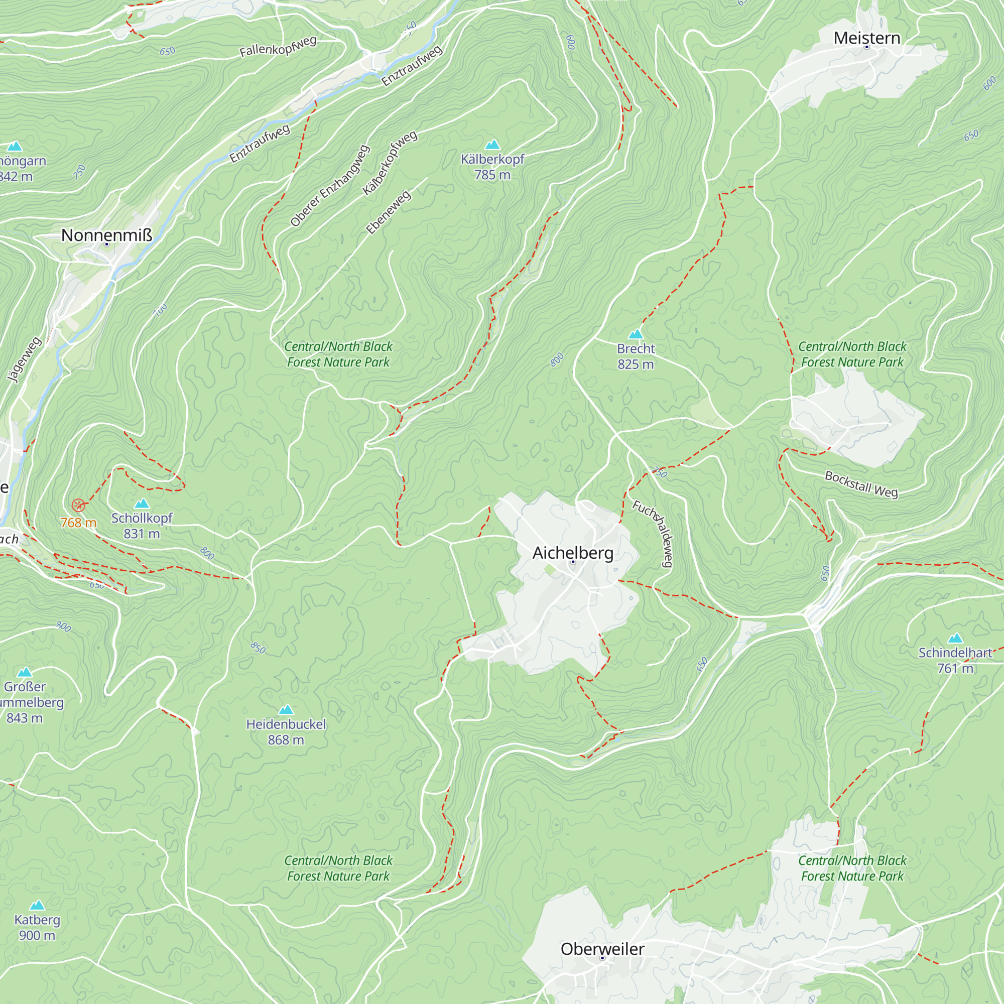 Fliegerhütte MBV Bad Wildbad map