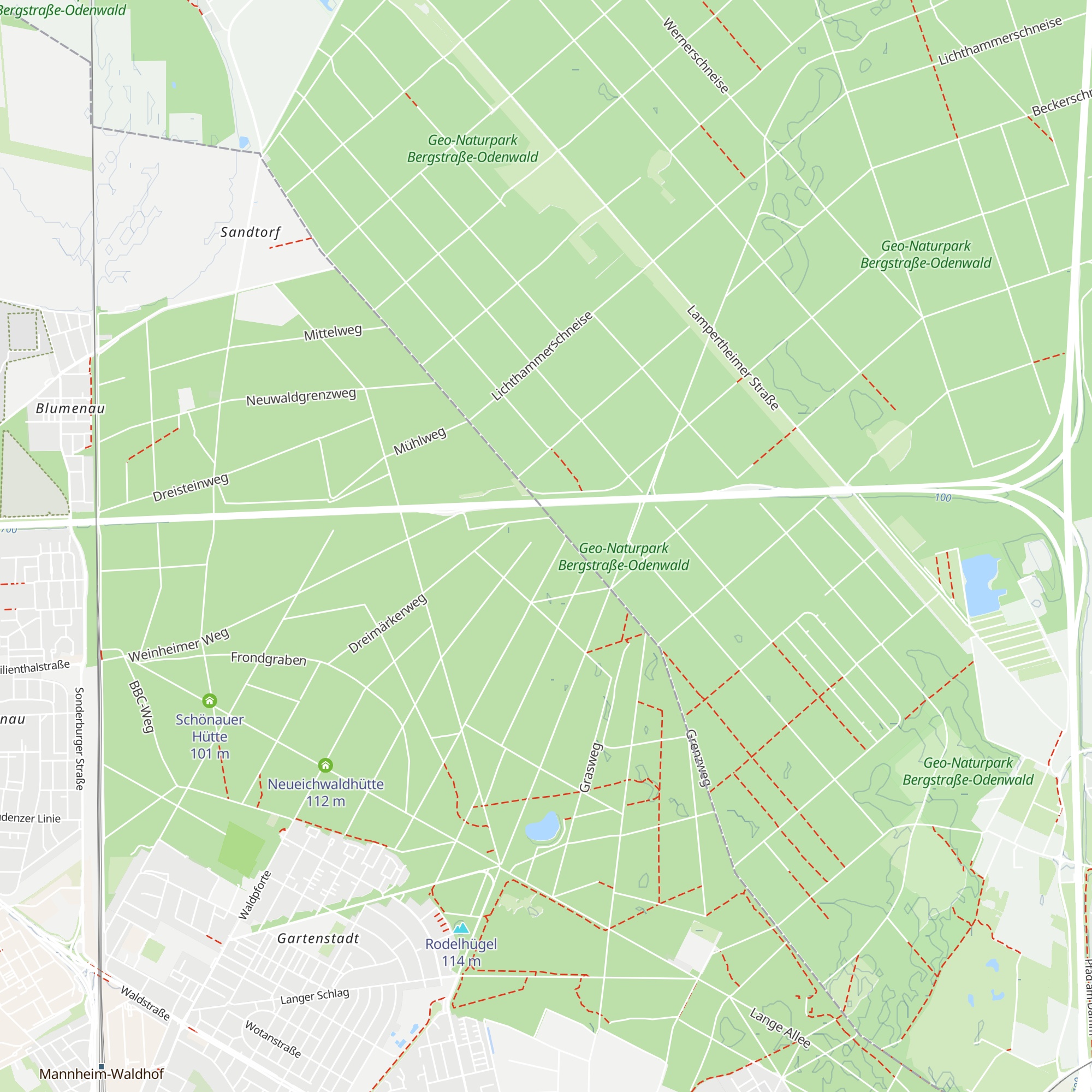 Jagdhütte zur Jägerruh map
