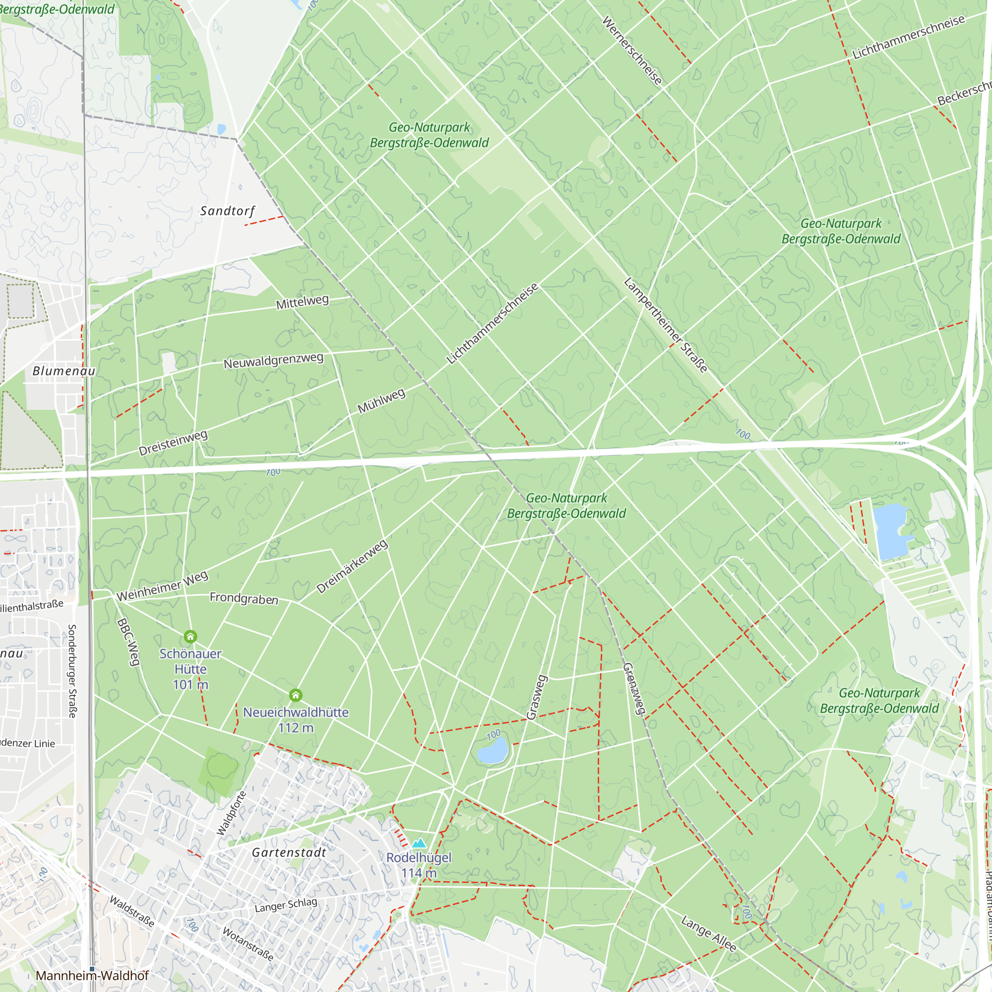 Jagdhütte zur Jägerruh map