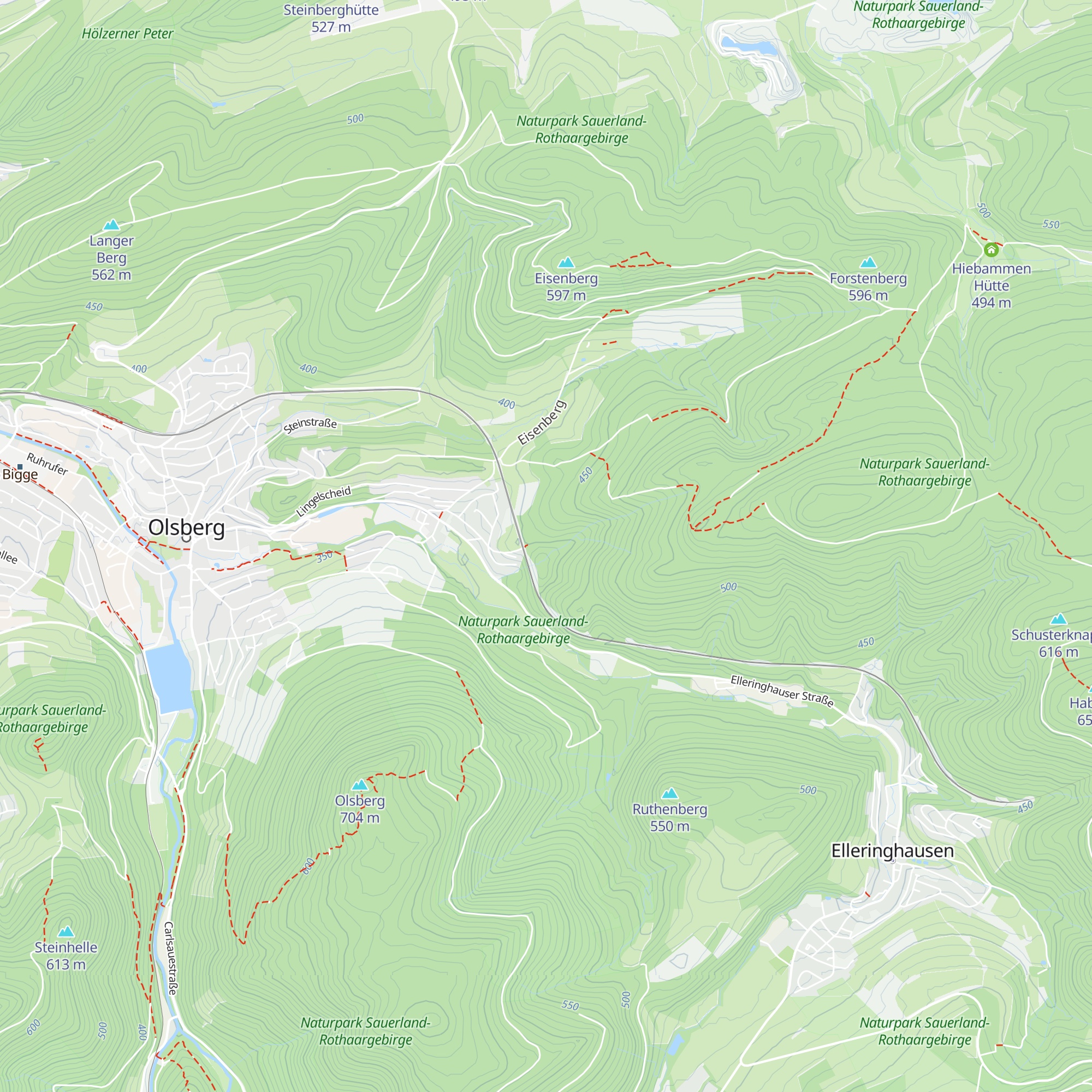 Helmahütte map
