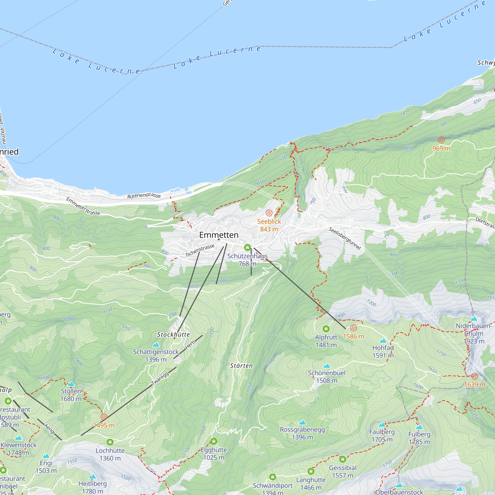 Schützenhaus map