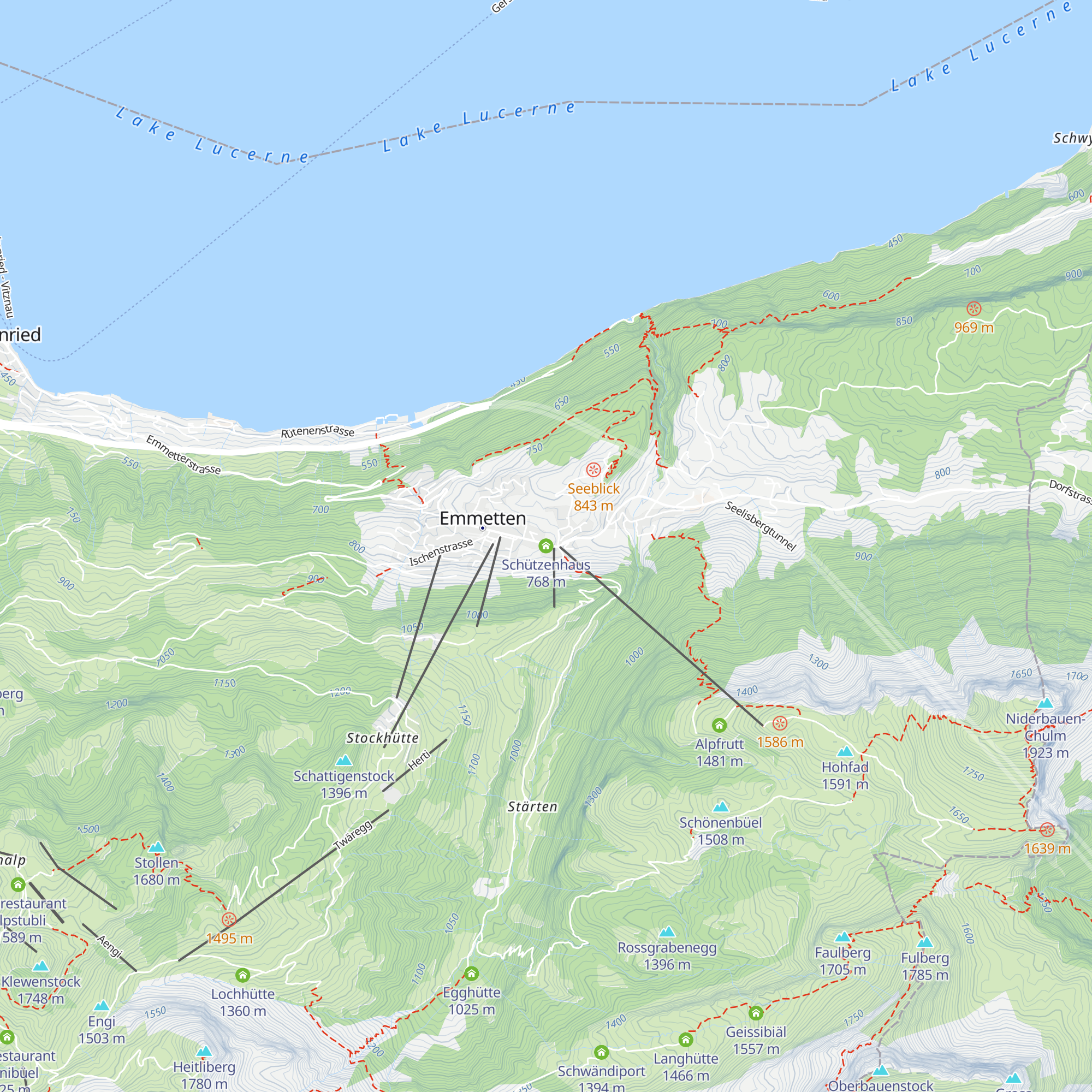 Schützenhaus map