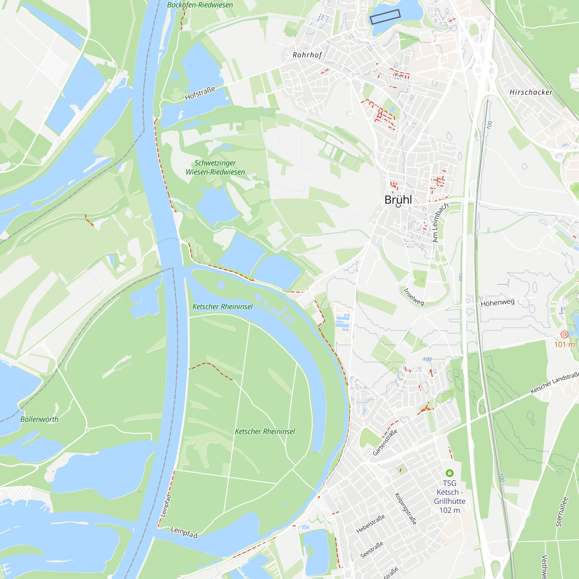 ASV Hütte map