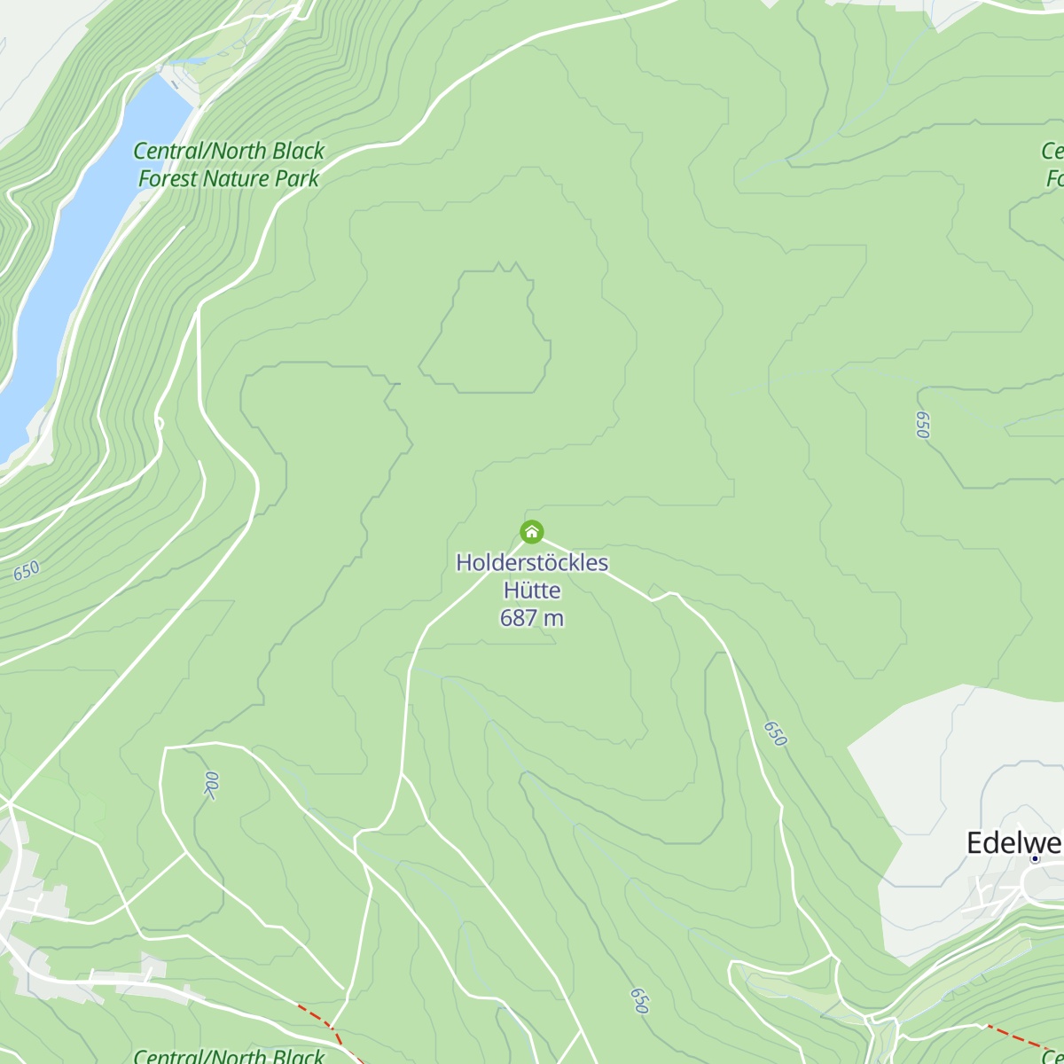 Holderstöckles Hütte map