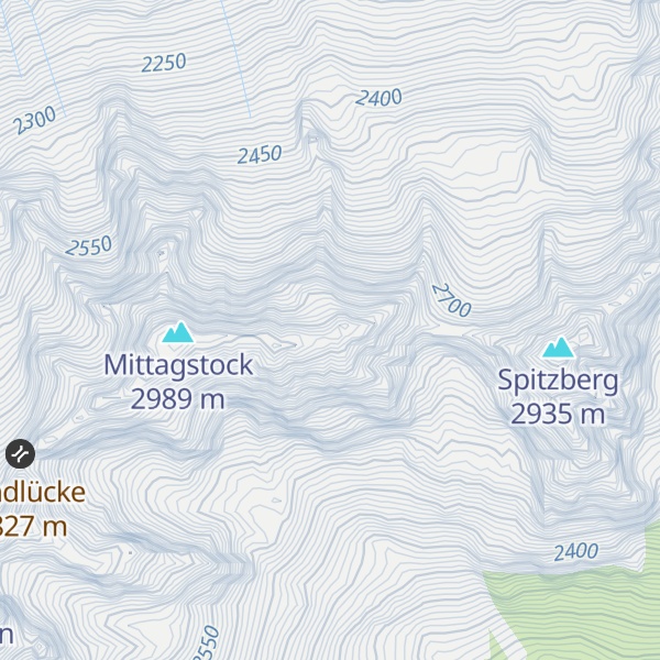 Map of Schwarzstöckli