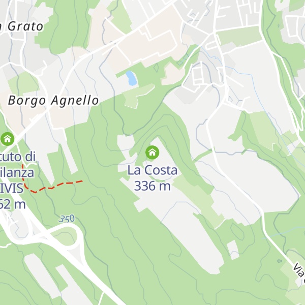 Map of La Costa