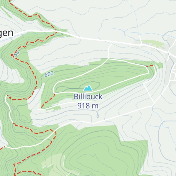 Map of Billibuck