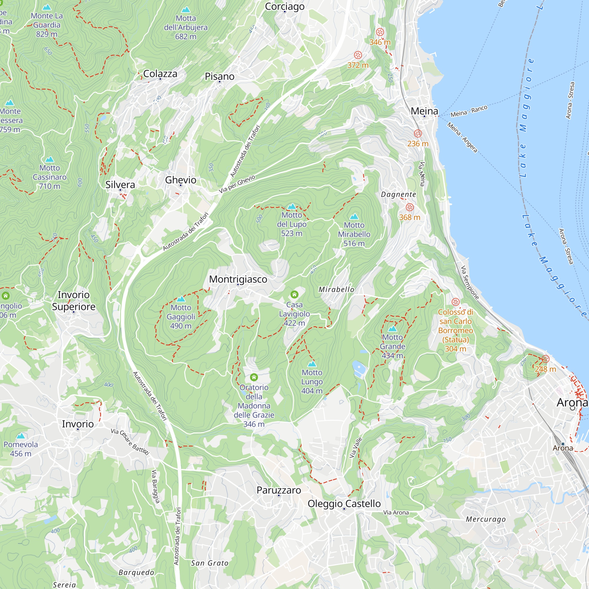 Casa Lavigiolo map