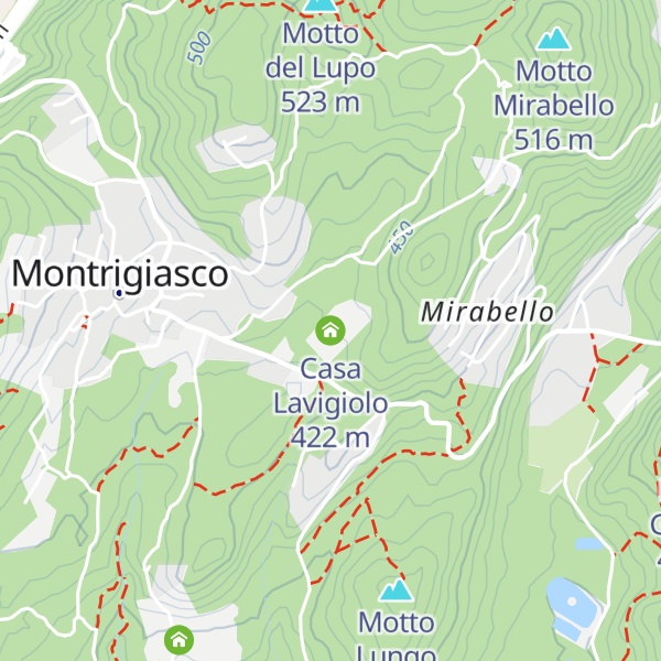 Map of Casa Lavigiolo