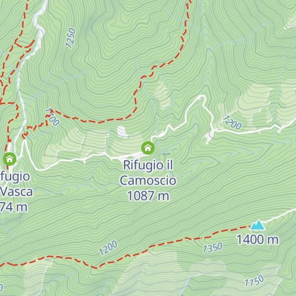 Map of Rifugio il Camoscio