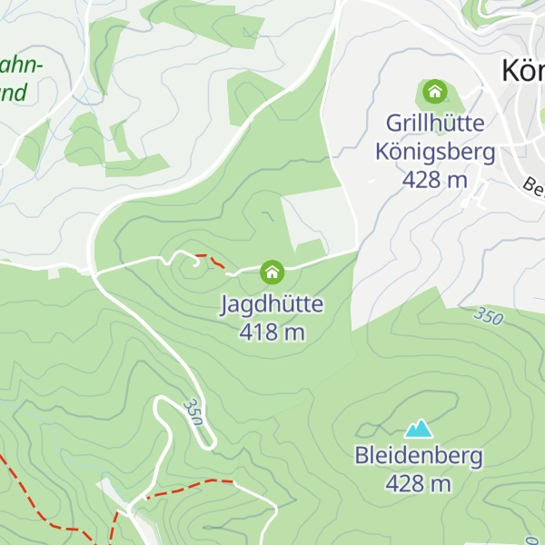 Map of Jagdhütte