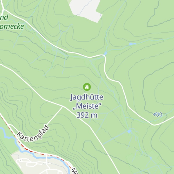 Map of Jagdhütte „Meiste“
