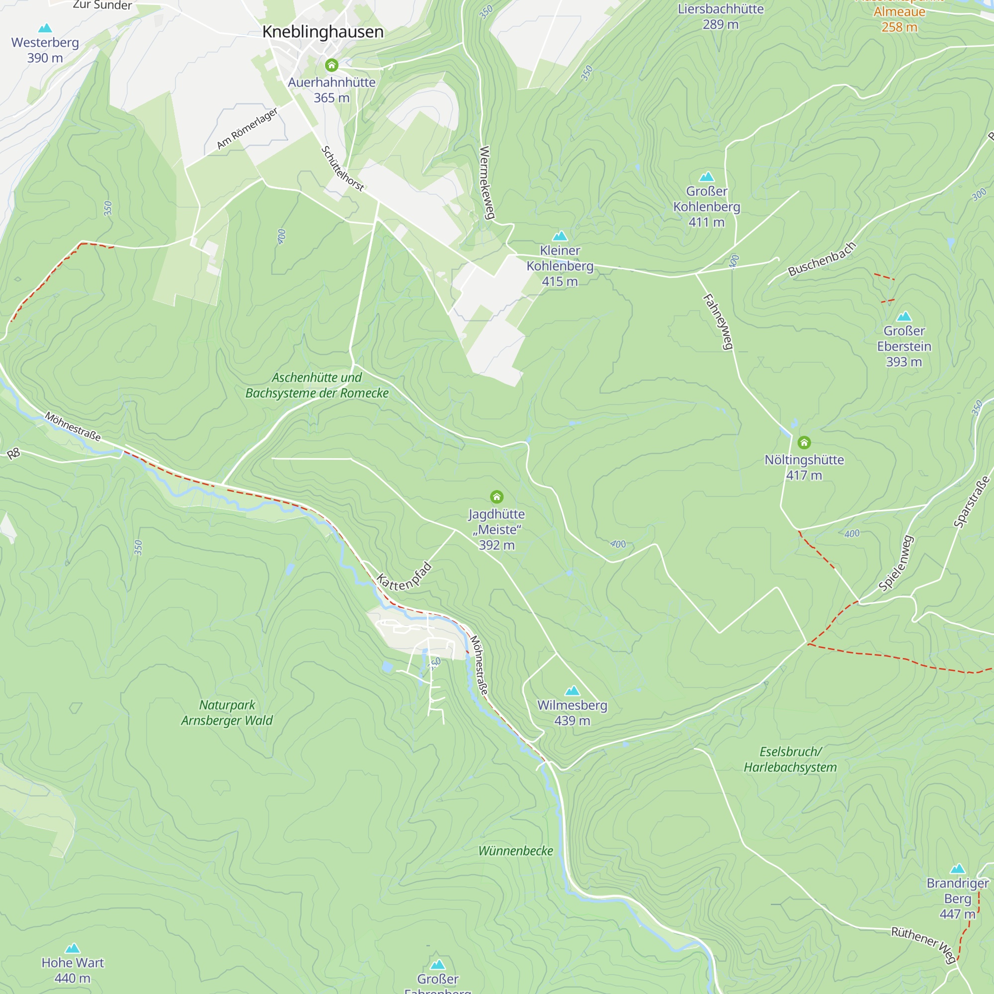Jagdhütte „Meiste“ map