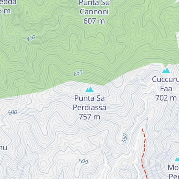 Map of Punta Sa Perdiassa