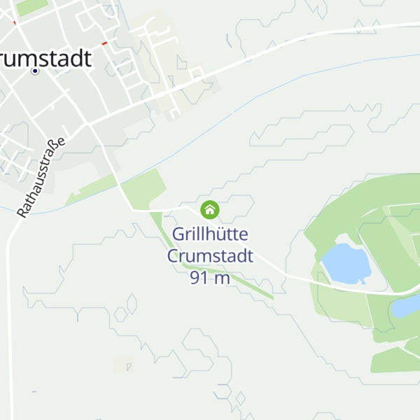 Map of Grillhütte Crumstadt