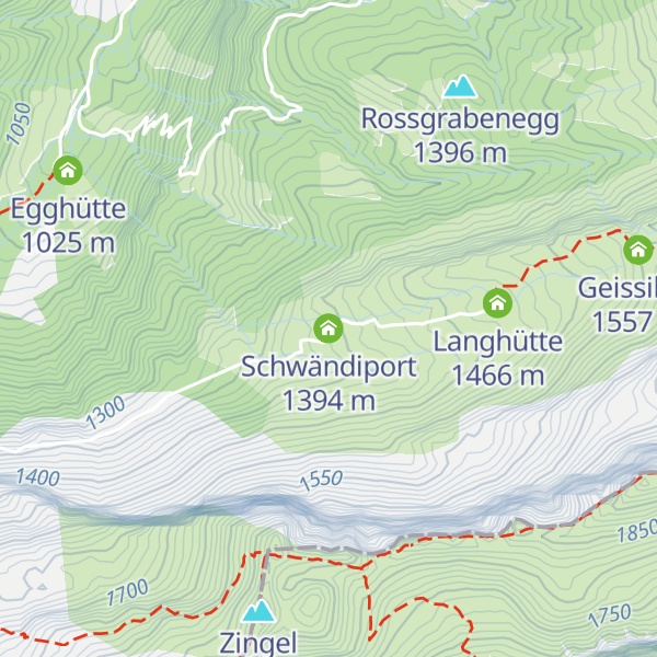 Map of Schwändiport