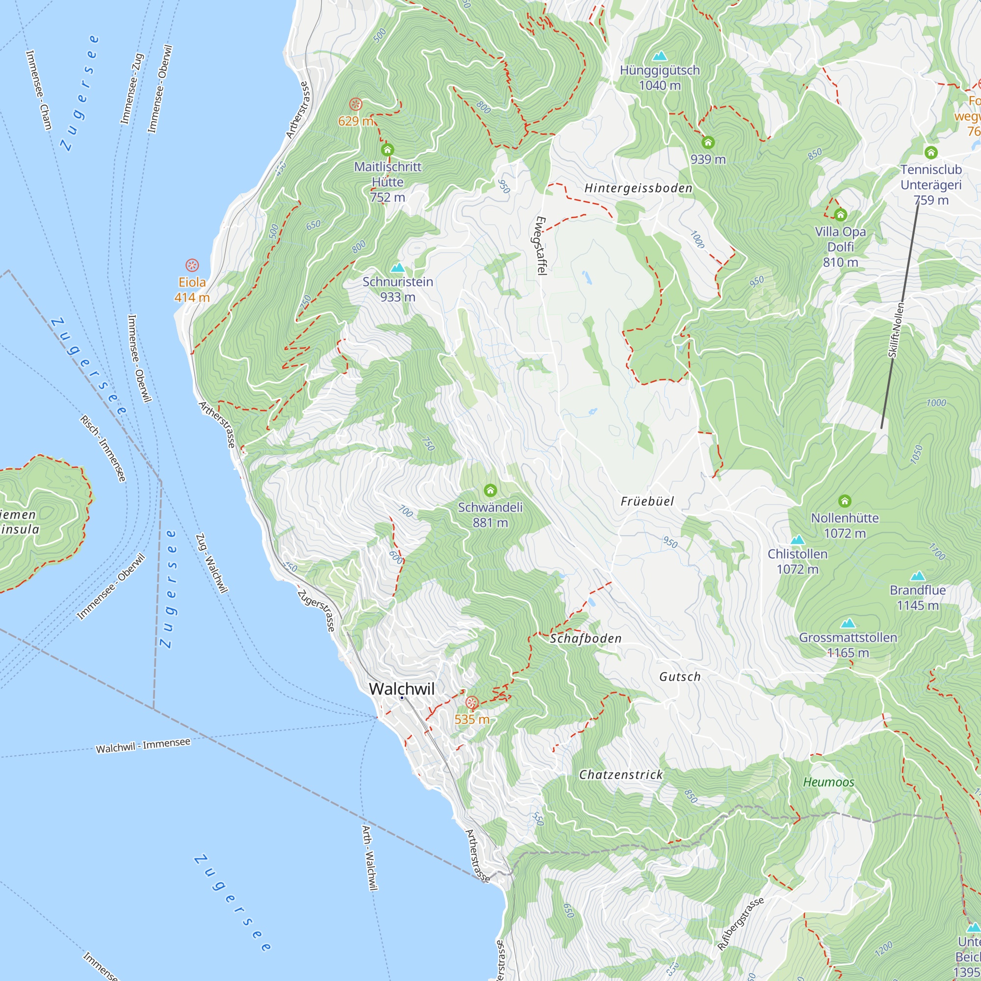 Schwändeli map