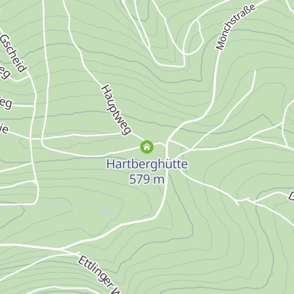Map of Hartberghütte