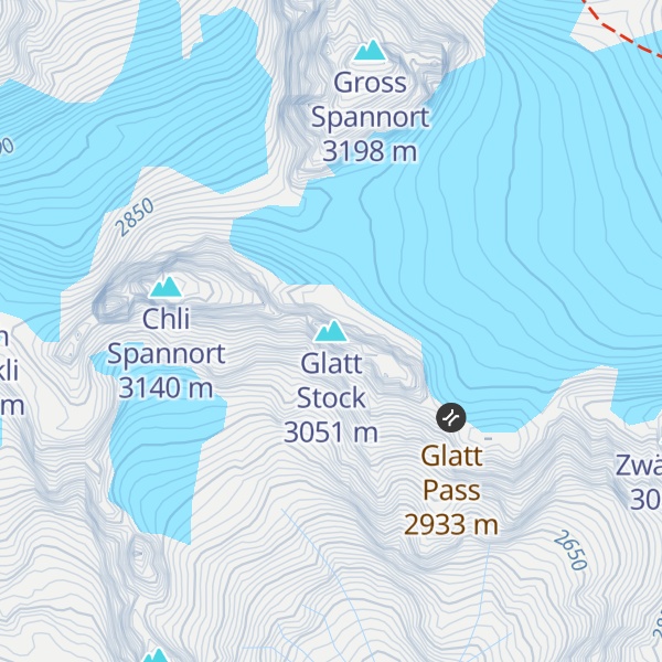 Map of Glatt Stock