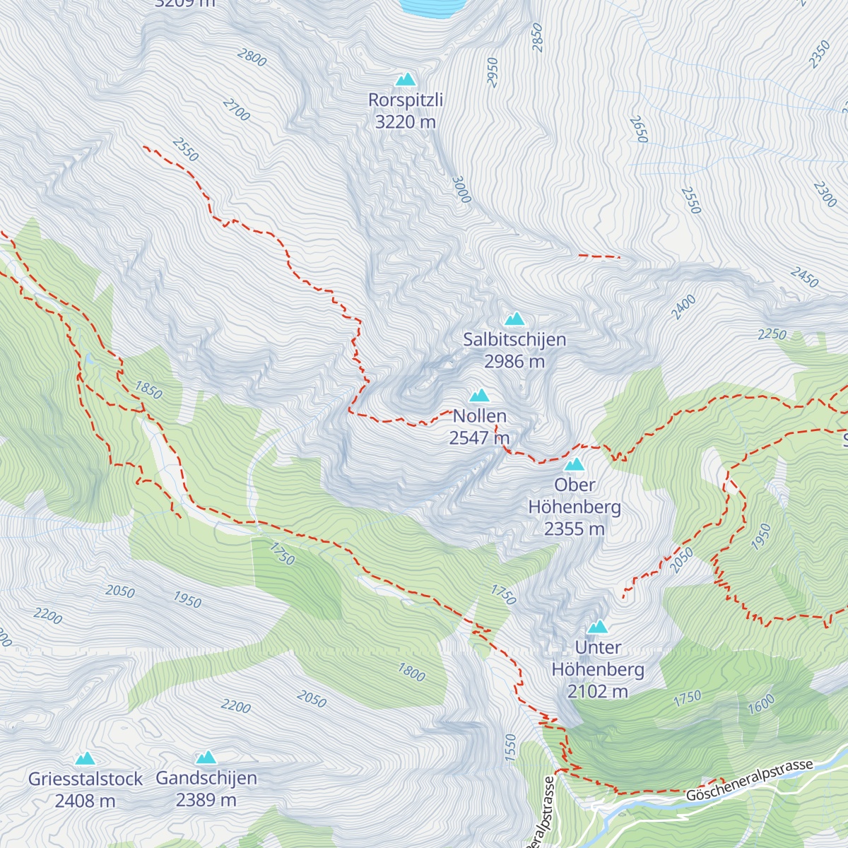 Salbitschijen-Biwak map