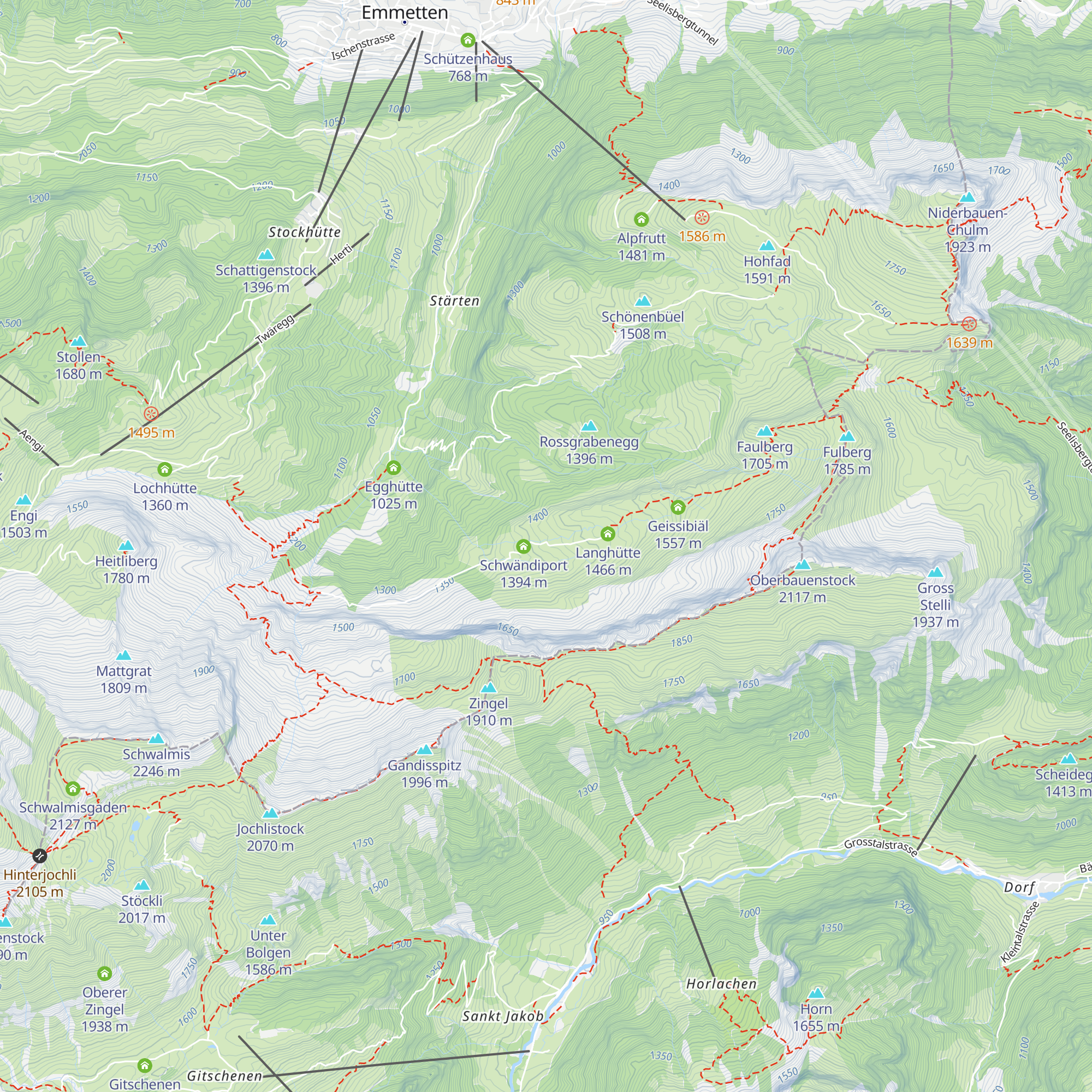 Plattenschutz map