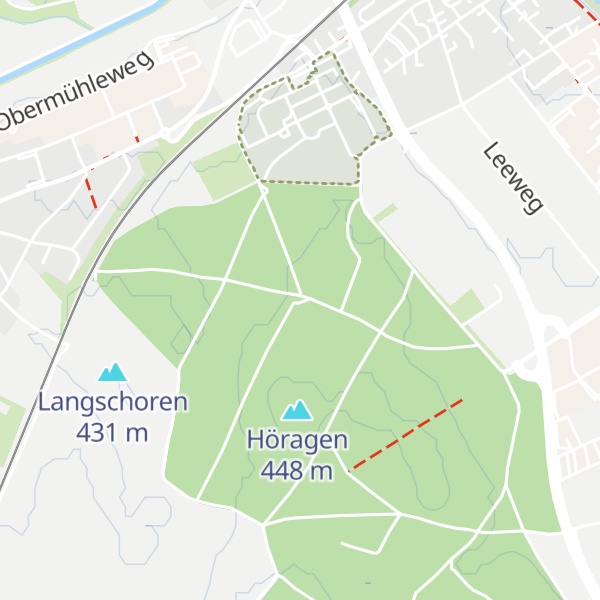 Map of Waldhütte Höhragen