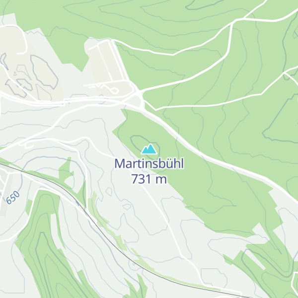 Map of Martinsbühl