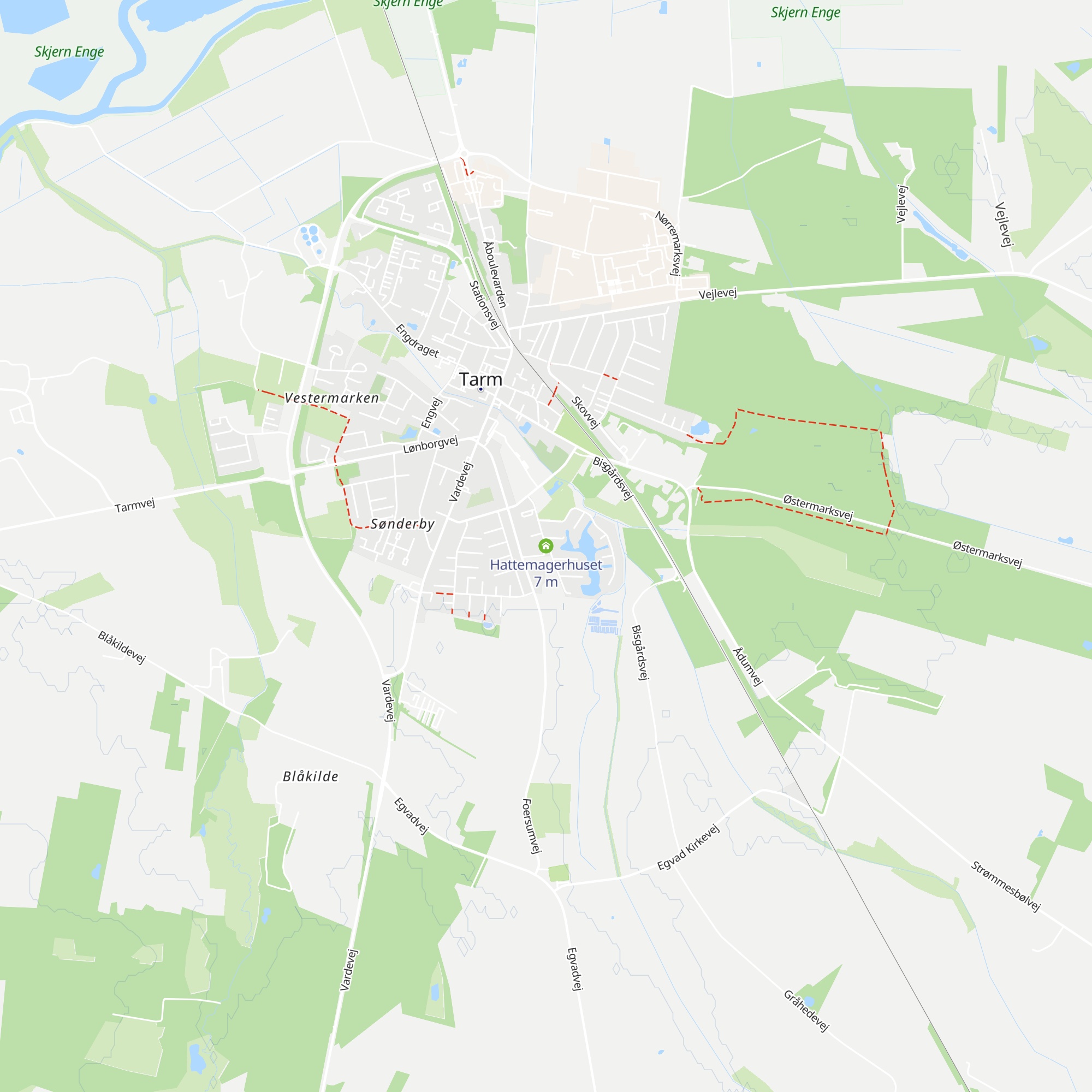 Hattemagerhuset map