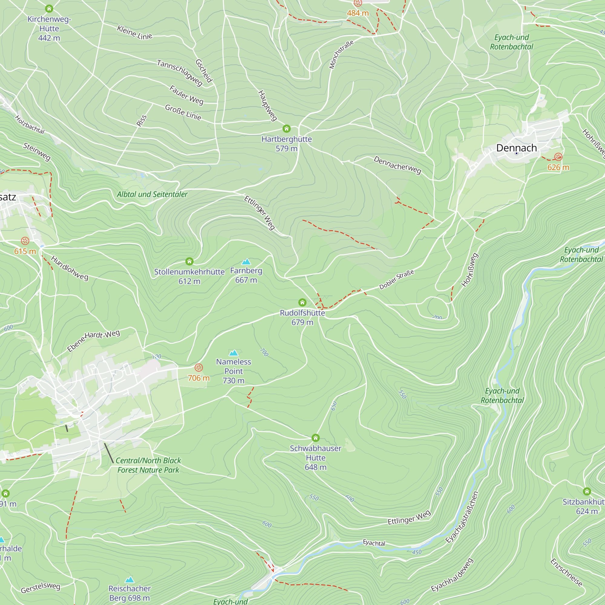 Rudolfshütte map