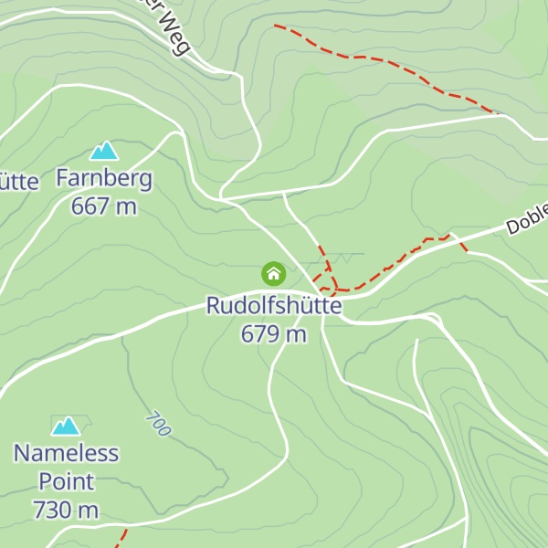 Map of Rudolfshütte