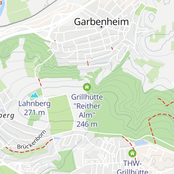 Map of Grillhütte "Reither Alm"