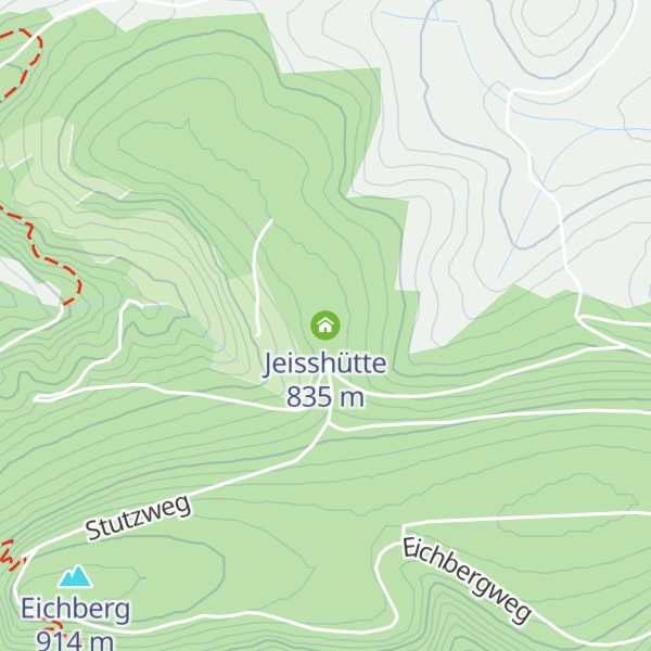 Map of Jeisshütte