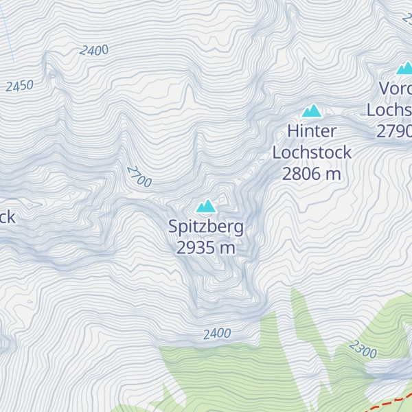 Map of Spitzberg