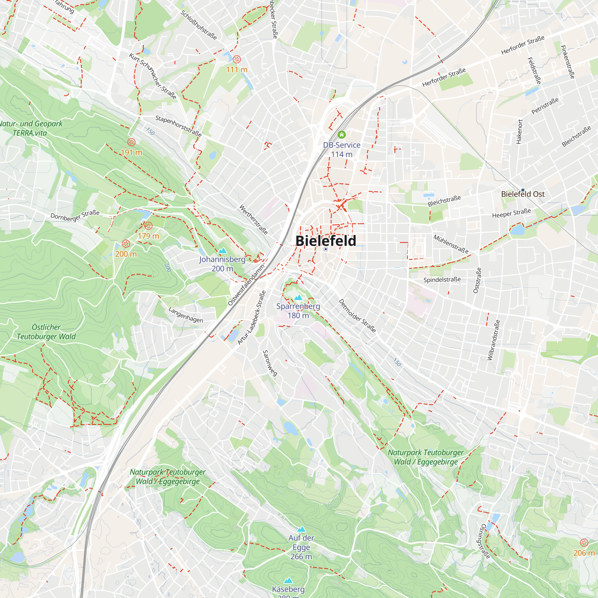 Besucher-Informations-Zentrum map