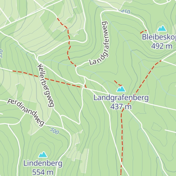 Map of Homburger Hütte