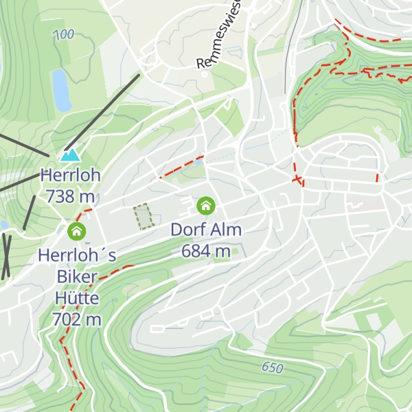 Map of Dorf Alm