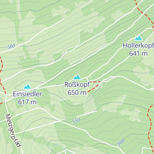 Map of Roßkopf