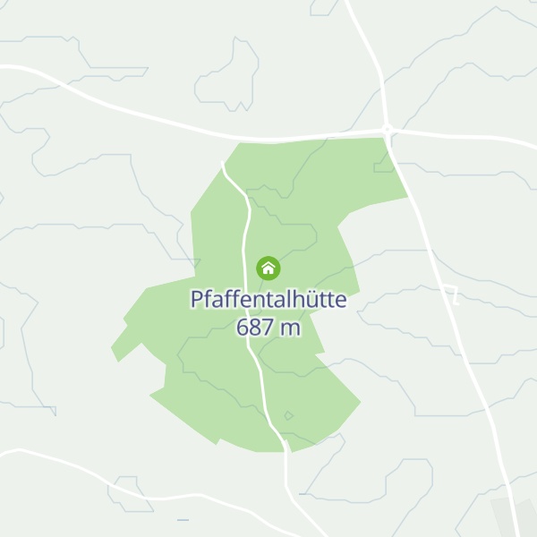 Map of Pfaffentalhütte