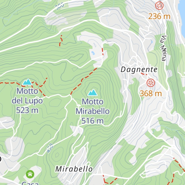 Map of Motto Mirabello