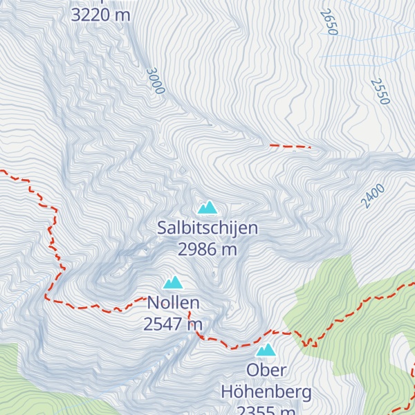 Map of Salbitschijen