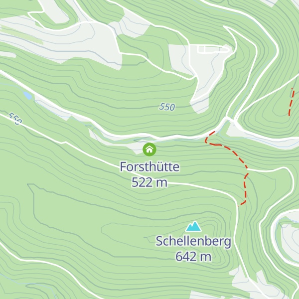 Map of Forsthütte