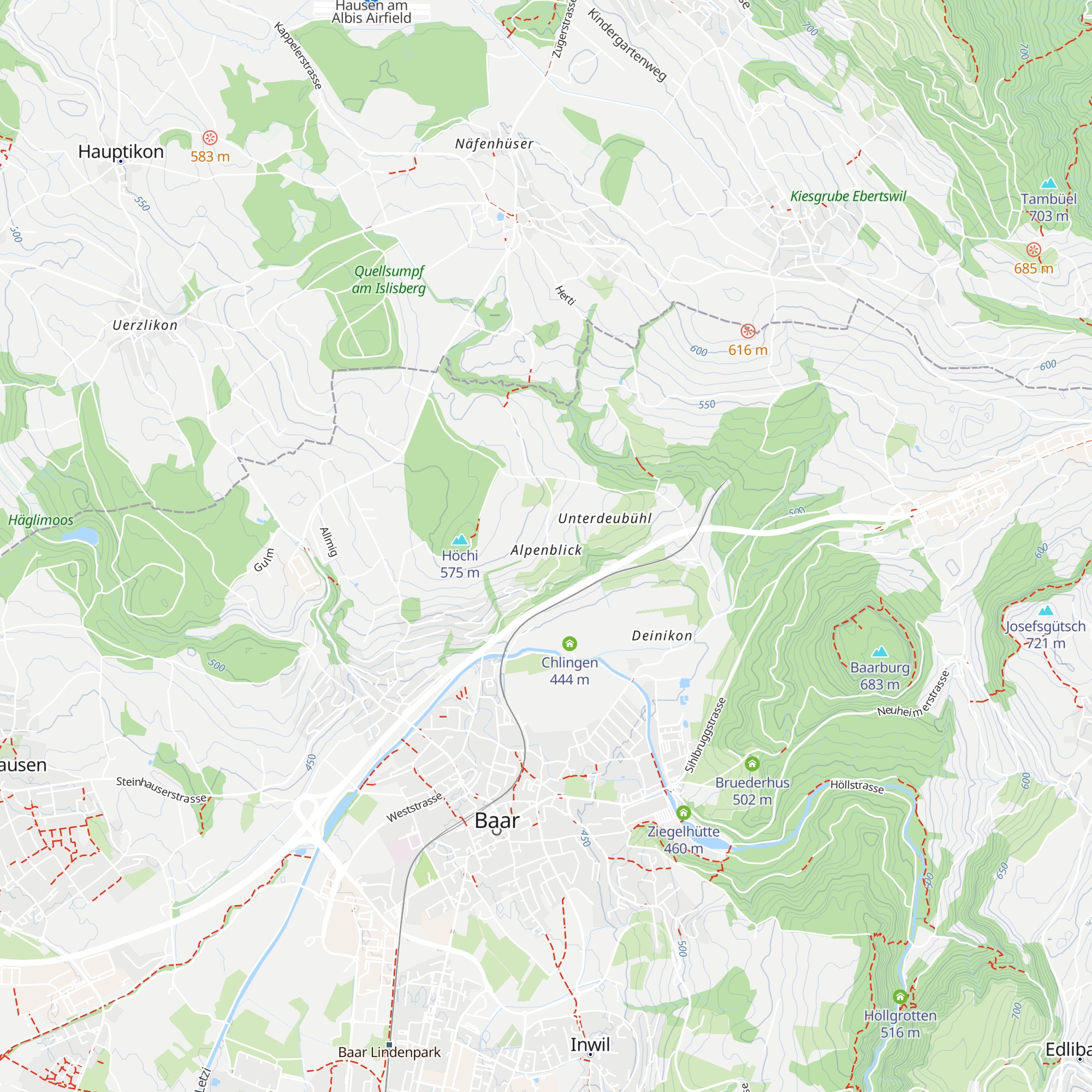 Alpenblick map