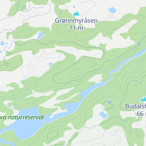 Map of Grytåsen
