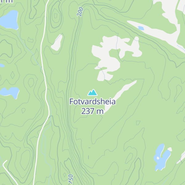 Map of Fotvardsheia