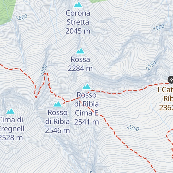 Map of Rosso di Ribia Cima E
